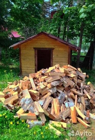 Дрова сухие колотые с доставкой