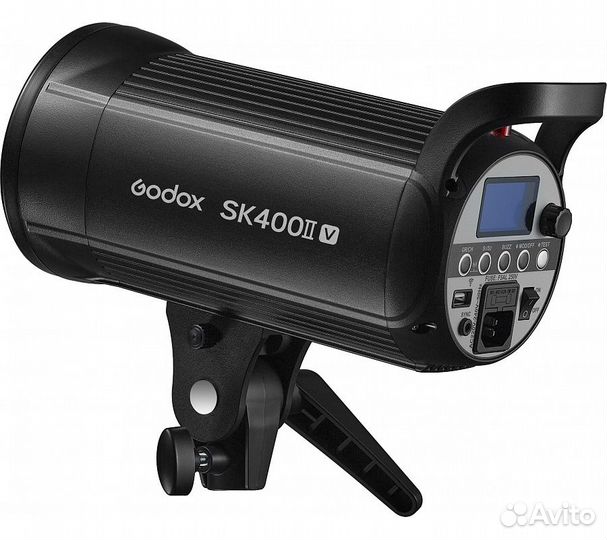 Вспышка студийная Godox SK400II-V со светодиодной