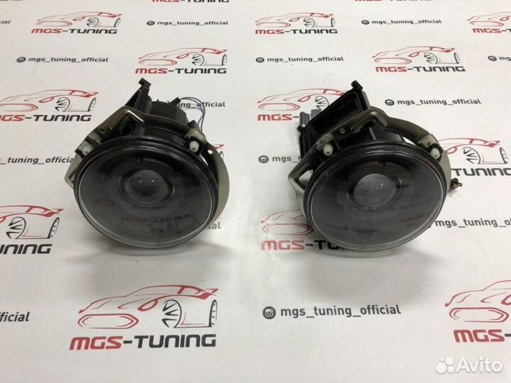 Фары Mercedes G-class w463 1989-2007гг черные