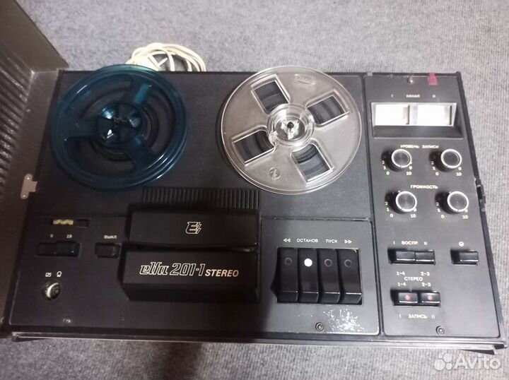 Катушечный магнитофон elfa 201-1