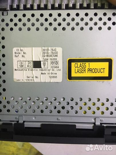 Магнитола Suzuki sx4