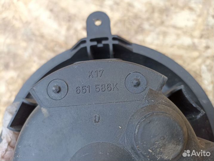 Мотор печки Mercedes Vito W638