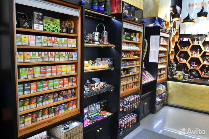 Табачный магазин с высокой проходимостью