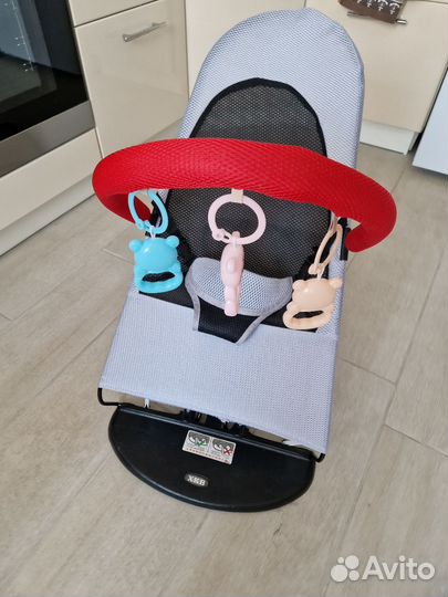 Детский шезлонг качалка