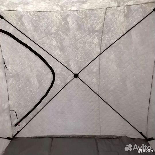 Палатка Куб утепленный сдвоенный 440 х 220