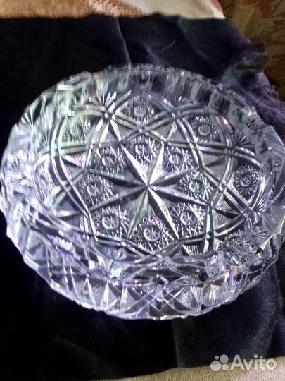 Пепельница СССР Хрусталь