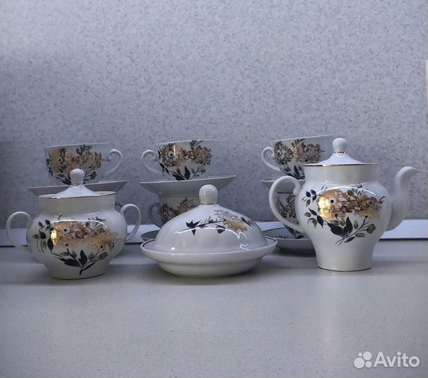 Чайные сервиз на 6 персон