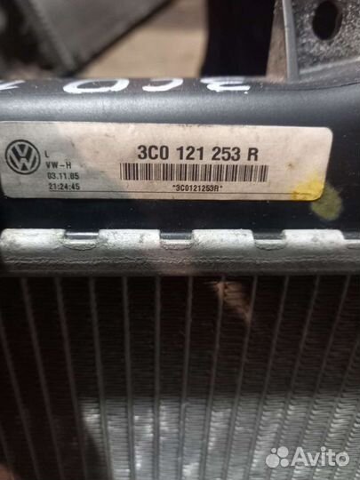 Радиатор Охлаждения Пассат Б6 Гольф Джетта Туран