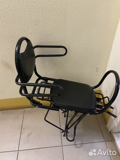 Детское велокресло на багажник+багажник