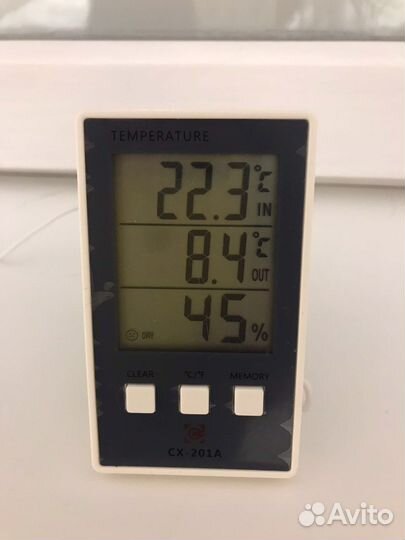 Цифровой термометр гигрометр
