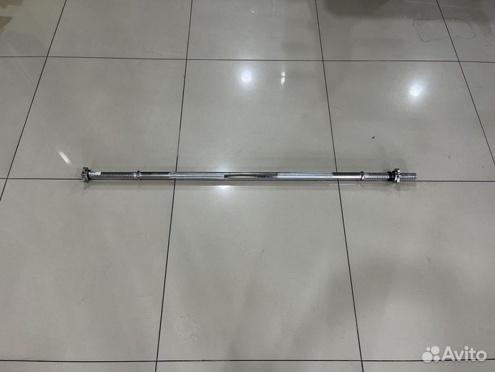 Гриф для штанги прямой, d25 мм, 150 см