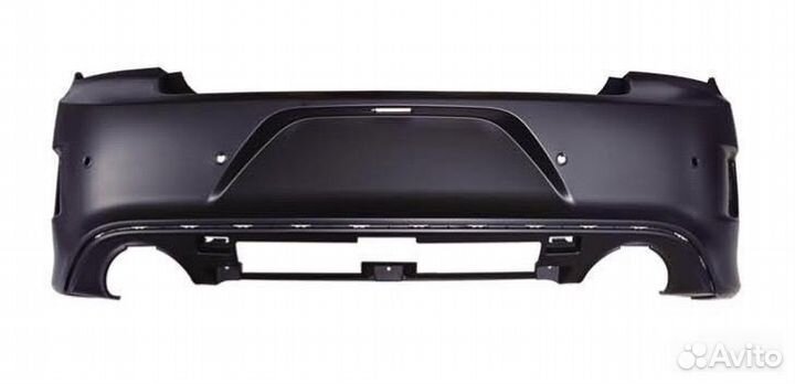 Задний бампер в стиле SRT Dodge Charger 2015+