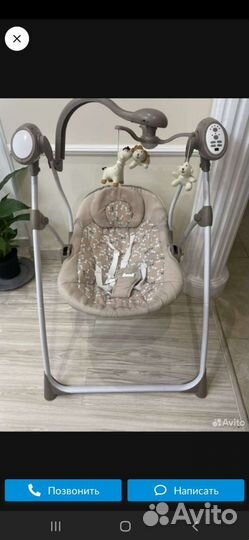 Электрокачели для новорожденных