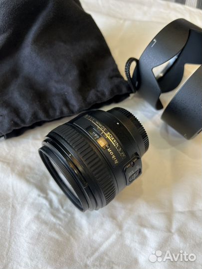 Объектив nikkor 50mm 1.4G