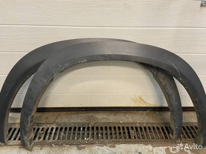 Накладки передние на арки lexus nx 200