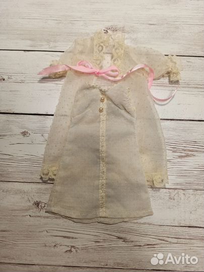 Ночная рубашка с халатом для Барби