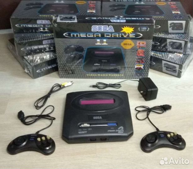 Игровая Приставка sega 16-bit dendy 8-bit