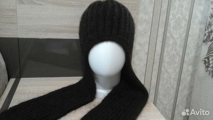 Шапка ушанка ручной работы