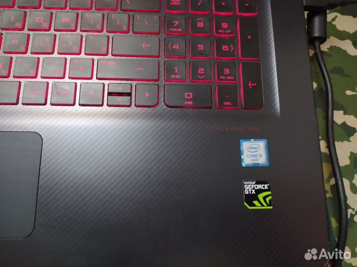 Игровой ноутбук hp omen 17