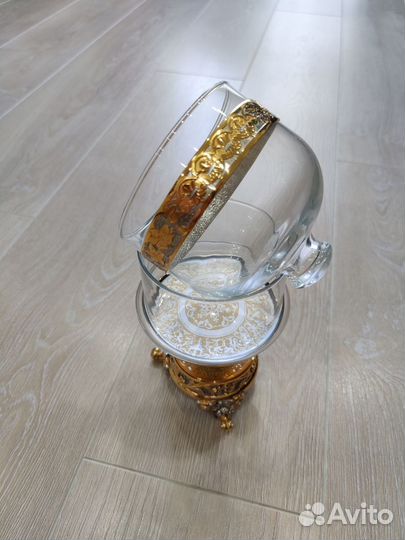 Конфетница с крышкой (г. Златоуст)