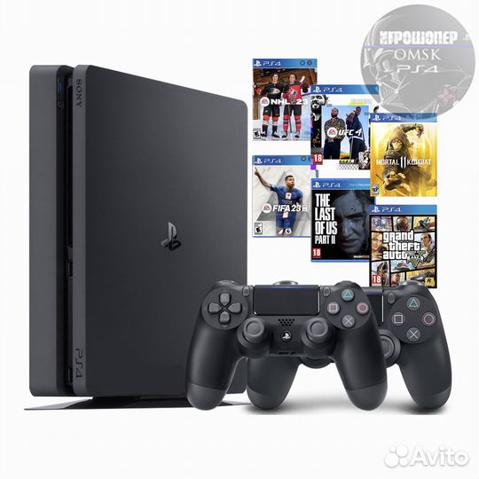 Прокат Sony PS4 Аренда С играми