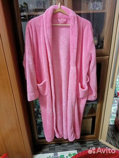 Халат банный плюшевый женский