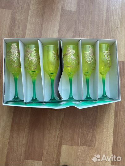 Хрустальные фужеры