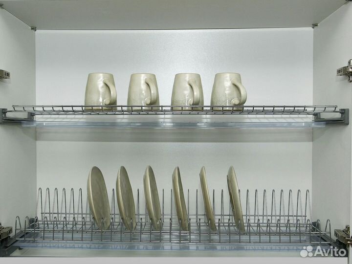 Сушилка для посуды в шкаф 60 см нерж сталь