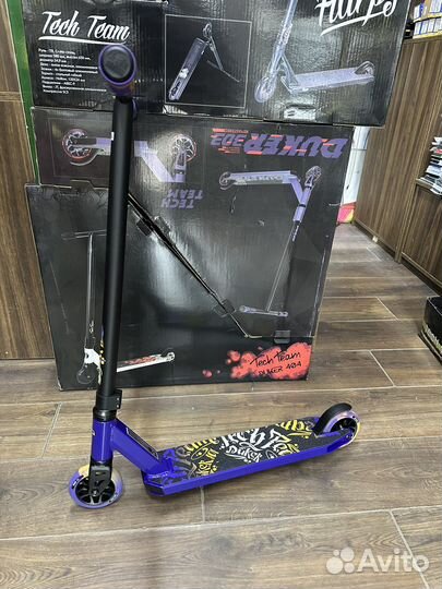 Трюковой самокат tech team