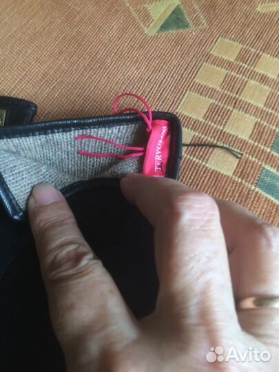 Перчатки кожаные новые