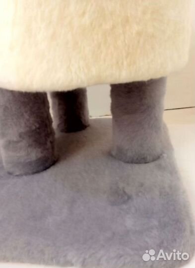 Крутая когтеточка с домиком высота 126 см.(1010) c специальной гарантией