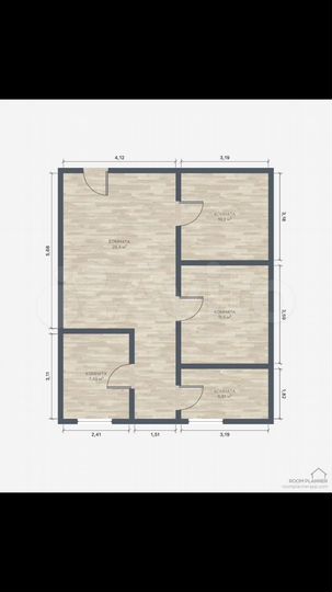 Дача 70 м² на участке 7 сот.