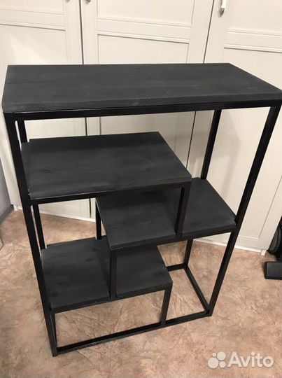 Настенная полка в стиле лофт