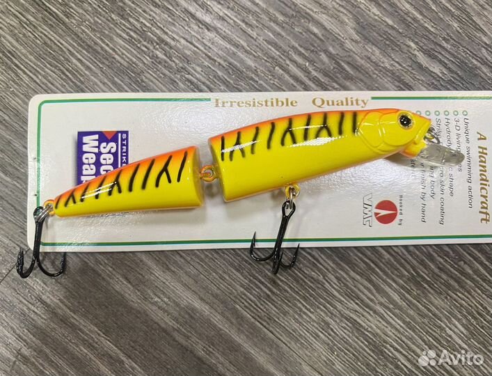 Воблер Strike Pro Minnow Jointed SL110