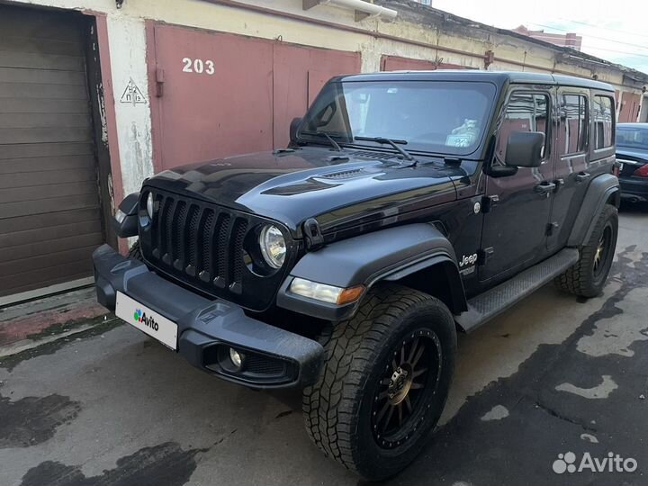 Jeep Wrangler 2.0 AT, 2018, 92 000 км