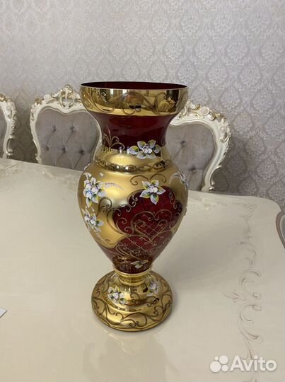 Ваза для цветов богемия