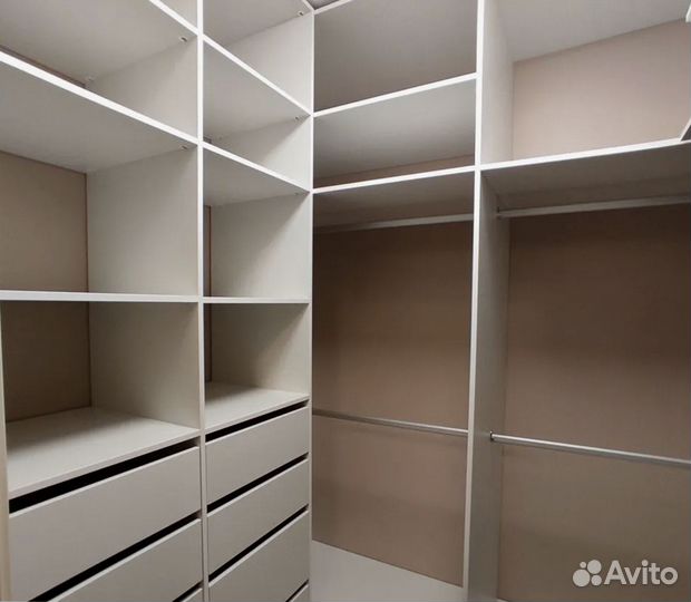 Гардеробная на заказ модерн