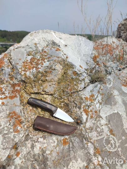 Нож ручной работы х12мф G10