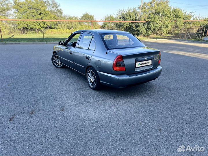 Hyundai Accent 1.5 МТ, 2003, 150 000 км