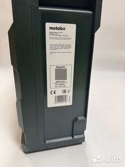 Аккумуляторный шуруповерт Metabo HBS 18 LTX BL 300