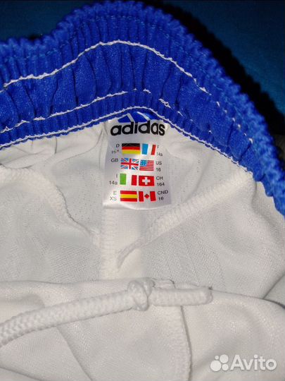 Винтажные шорты Adidas оригинал made in UK