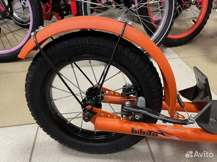 Самокат внедорожный bibitu Speed, колёса 16 х 12