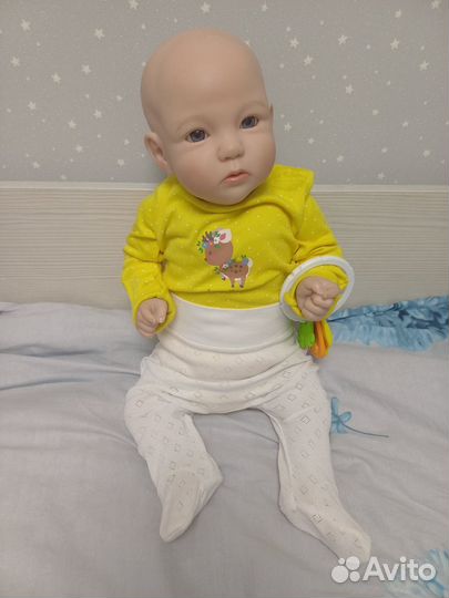 Кукла реборн девочка 55 см
