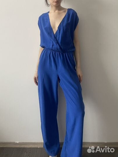 Винтаджнвй двусторонний комбинезон