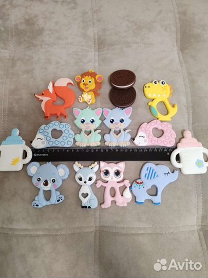 Грызунки-прорезыватели из пищевого силикона