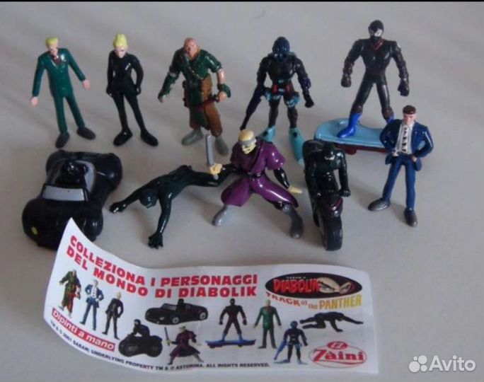 Киндер сюрприз. Заини. Дьявольский мир