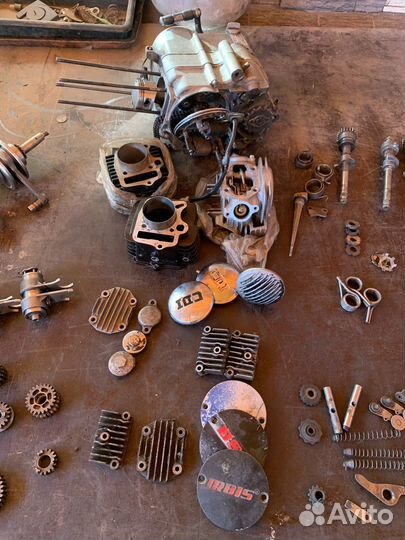 Запчасти на пит байк