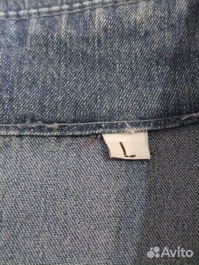 Рубашка джинсовая женская 50 52