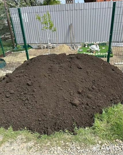 Земля плодородная, Грунт,Чернозём. В наличии