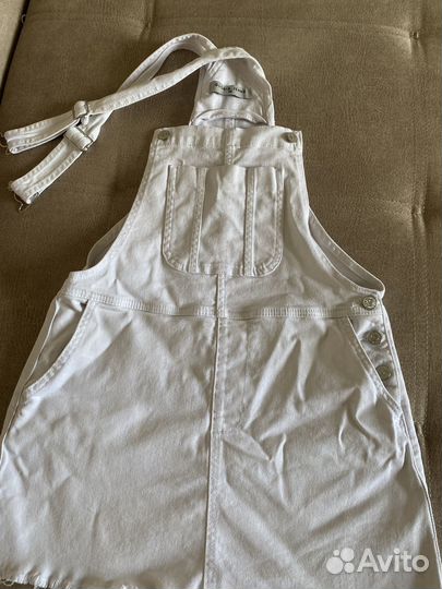 Джинсовый комбинезон